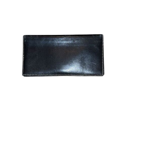 Coach Black Leather Card Holder - Picture 1 of 9